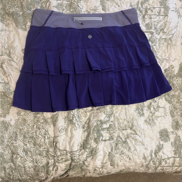 lululemon athletica 8 Tall Women's Bruised Berry Pace Setter Skirt tennis golf - Picture 2 of 16